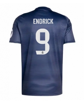 Real Madrid Endrick #9 Maglia Gara Trasferta Repliche 2025-26 Maniche Corte